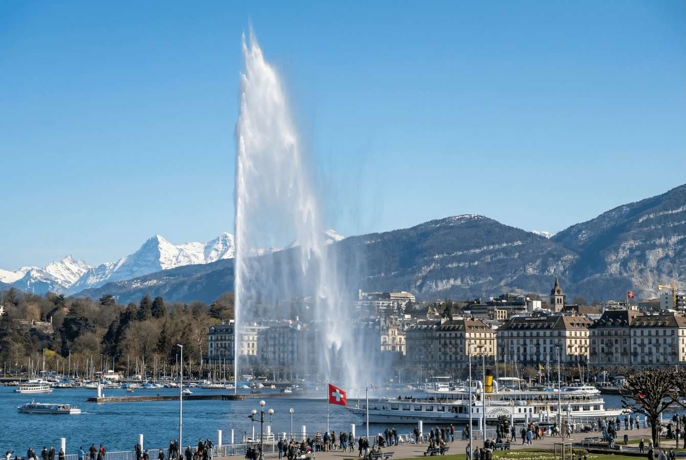 Geneva Jet d'Eau fountain